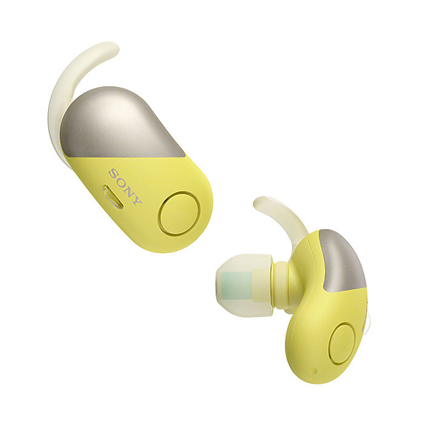 Наушники Sony WF-SP700N yellow артикул 205988Si-1 в интернет-магазине «HiFiRussia»