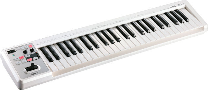 Миди клавиатура Roland A-49-WH артикул 142215Si-1