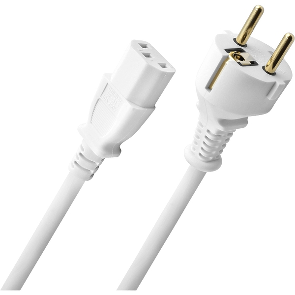 Сетевой кабель Oehlbach PERFORMANCE Powercord C13 5,0m, white, D1C17045 артикул 281234Si-1