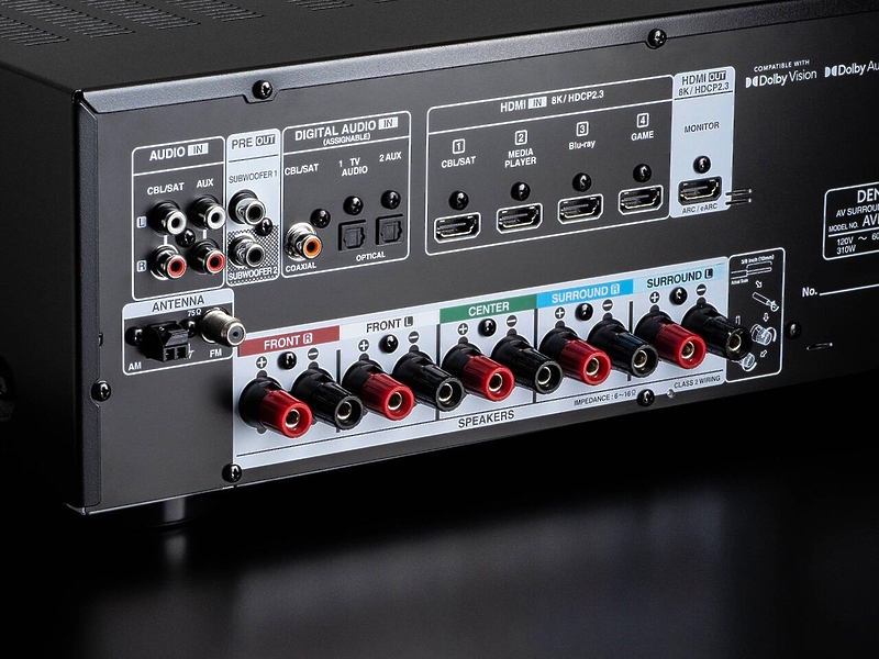 AV ресивер Denon AVR-S570BT артикул 310273Si-1 фото 4