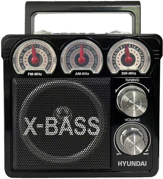 Радиоприемник Hyundai H-SRS104 Black артикул 309020Si-1 в интернет-магазине «HiFiRussia»