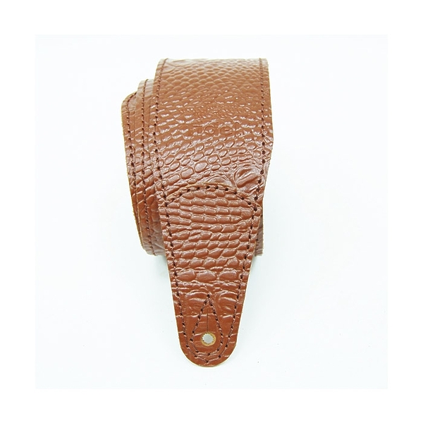 Ремень для гитары Fidel FL660357L11 Leather 11 артикул 331875Si-1 фото 4