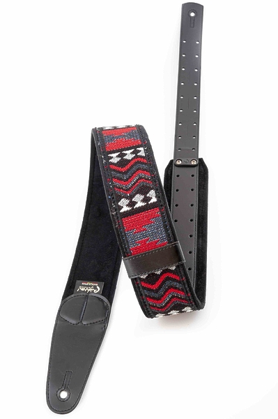 Ремень для гитары RightOn Straps Mojo Azteca Black артикул 331604Si-1 фото 3