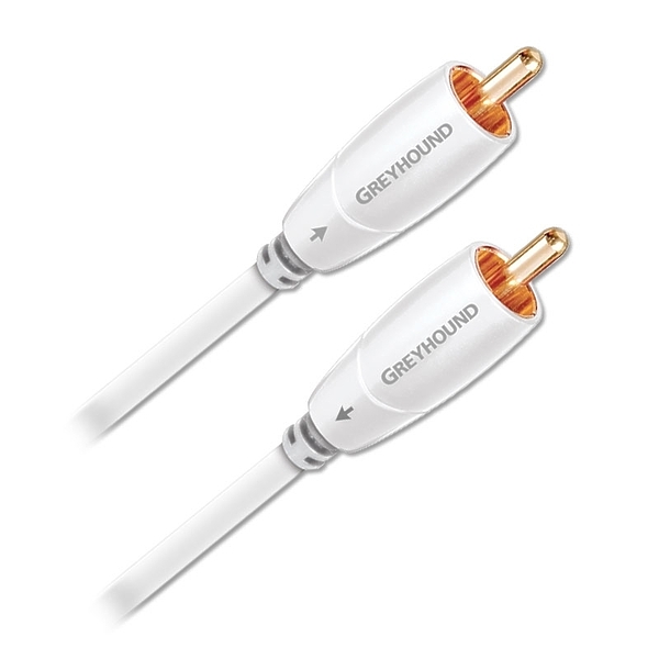 Кабель межблочный аудио AudioQuest Greyhound 3.0m PVC white артикул 156030Si-1