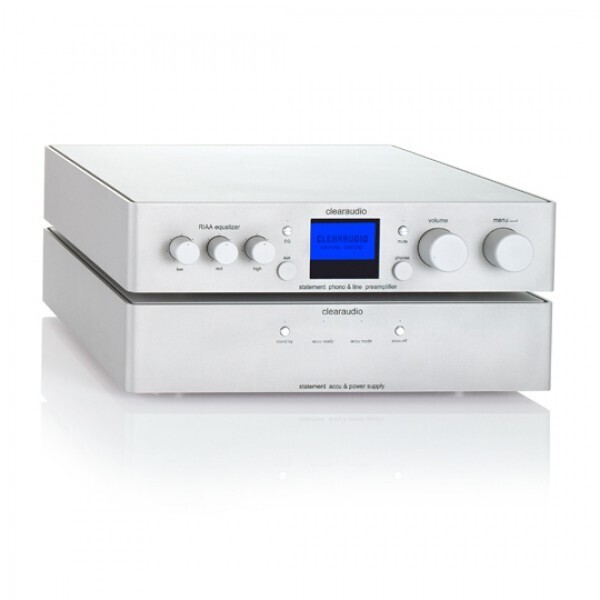 Фонокорректор Clearaudio Statement Phono silver артикул 144135Si-1