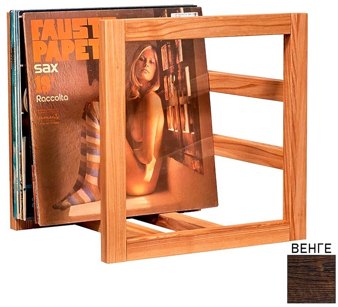 Стойка для хранения виниловых пластинок VOXmodule Vinyl Stand 06 wenge артикул 239597Si-1