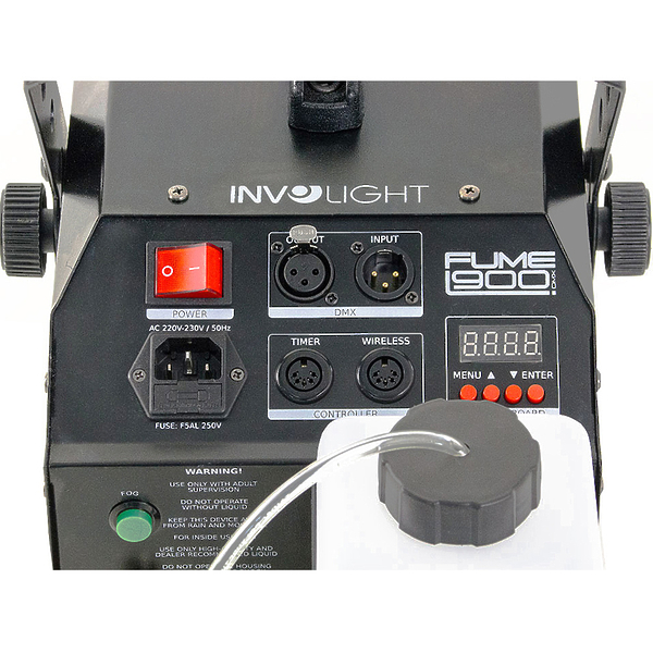 Генератор эффектов Involight Fume900DMX артикул 179619Si-1 фото 5