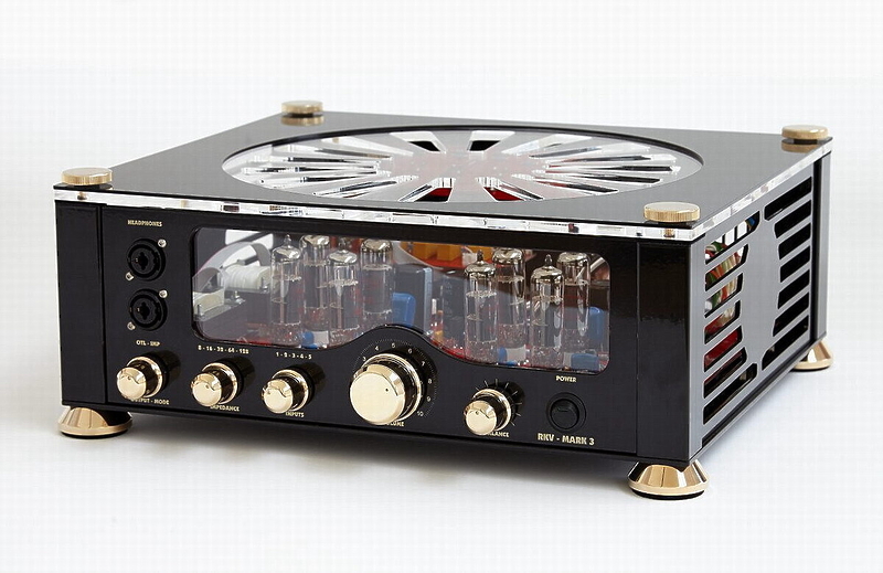 Усилитель для наушников AUDIO VALVE RKV MkII black/chrome артикул 134107Si-1