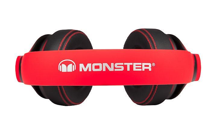 Наушники Monster Octagon Over-Ear Headphones red (130554-00) артикул 139168Si-1 фото 4