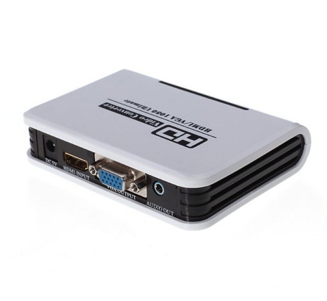 Конвертер Dr.HD HDMI в VGA + Audio 3.5mm / Dr.HD CV 123 HVA артикул 143274Si-1