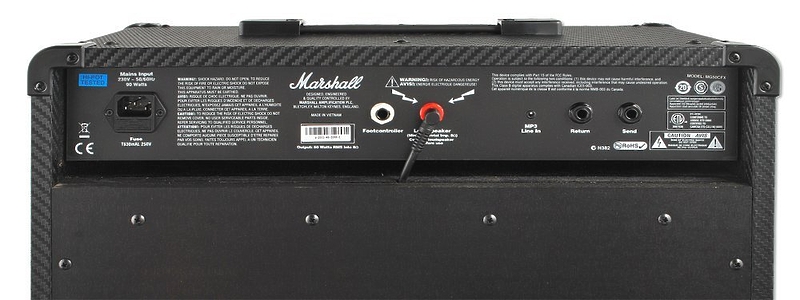 Комбо усилитель MARSHALL MG50CFX артикул 131420Si-1 фото 9