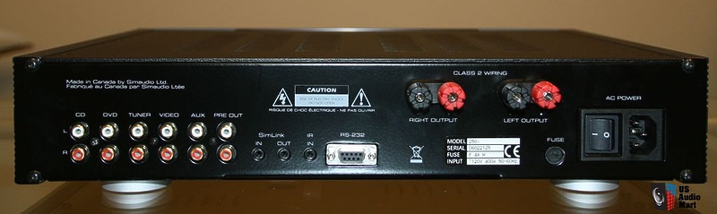Стереоусилитель SIM Audio Moon Neo 250i silver артикул 143627Si-1 фото 3