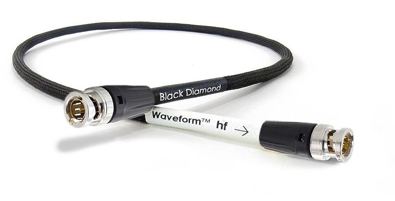 Цифровой аудио кабель Tellurium Q Black Diamond Waveform hf Digital BNC 2.0м артикул 166960Si-1