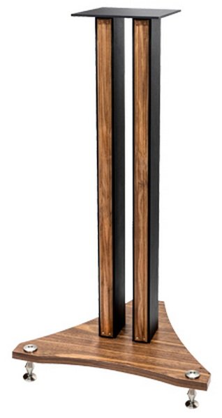 Стойка под акустику VOXmodule S-004 (shelf white lacquer, stand white lacquer, plugs gold) артикул 228636Si-1