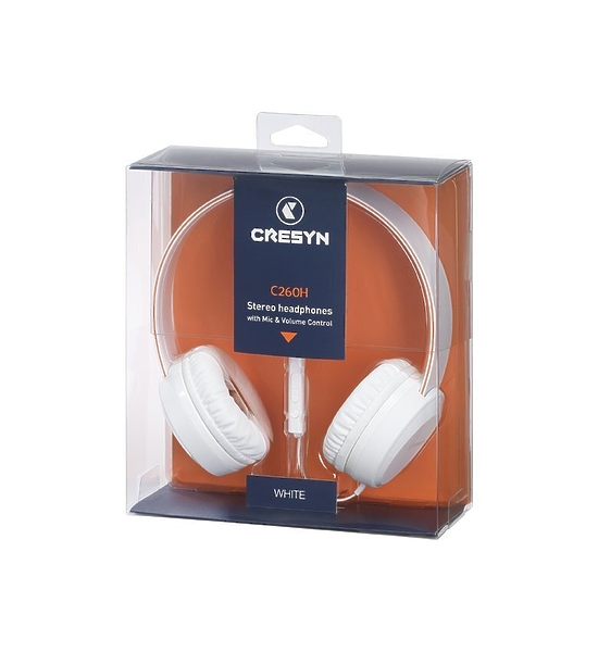 Наушники Cresyn C260H white (CPU-HP0260WH01) артикул 116314Si-1 фото 3