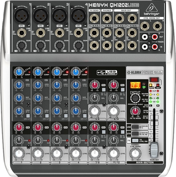 Микшерный пульт Behringer QX1202USB артикул 127020Si-1