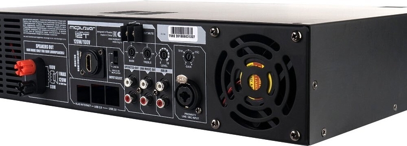 Микшер-усилитель CVGaudio Mcplayer T12 артикул 202111Si-1 фото 3