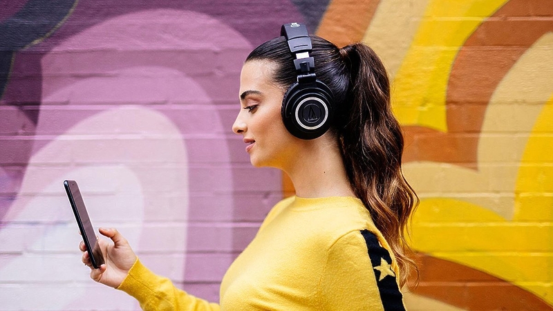 Наушники Audio Technica ATH-M50xBT артикул 182817Si-1 фото 3