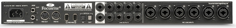 Звуковая карта FOCUSRITE Saffire PRO 40 артикул 147296Si-1 фото 3