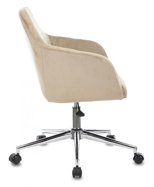 Кресло Бюрократ CH-380SL/5LATTE (Office chair CH-380SL latte Italia 5 cross metal хром) артикул 263477Si-1 фото 4