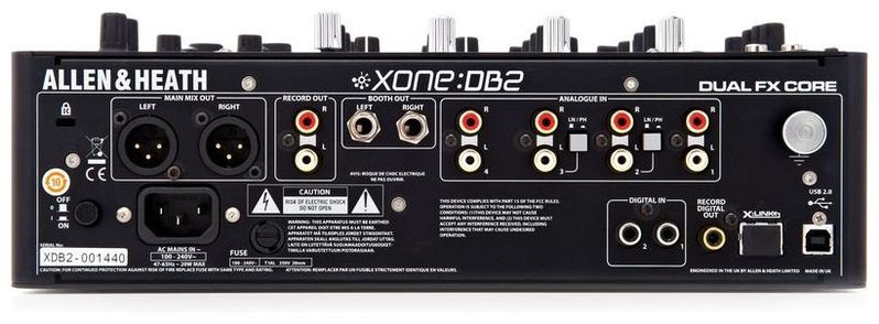 Микшер Allen&Heath XONE:DB2 артикул 071165Si-1 фото 7