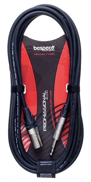 Кабель межблочный XLR-M-Jack Bespeco NCSMM900 9 m артикул 257243Si-1 фото 3