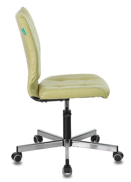 Кресло Бюрократ CH-330M/GREEN (Office chair CH-330M green Best 79 eco.leather cross metal хром) артикул 263227Si-1 фото 4