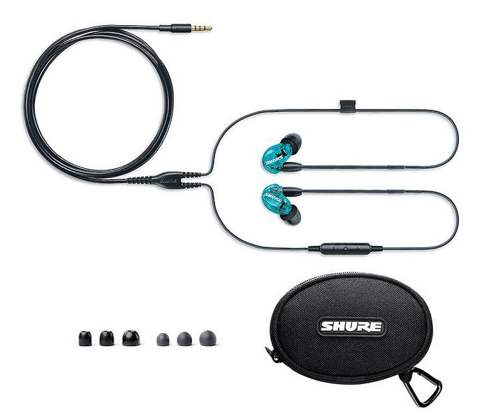 Наушники Shure SE215SPE-B-UNI-EFS артикул 180105Si-1 фото 3