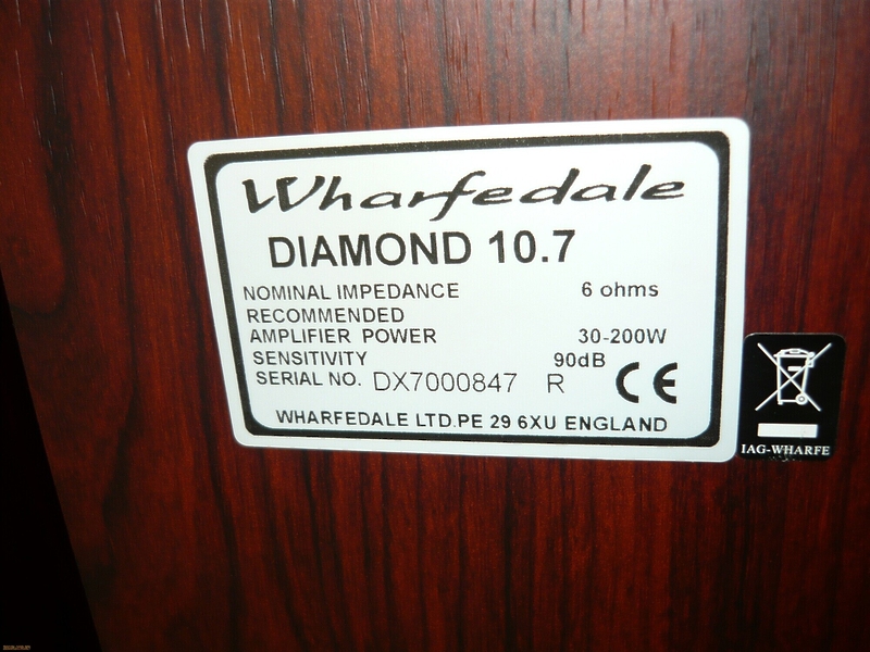 Напольная акустика Wharfedale Diamond 10.7 wenge артикул 426926FV-1 фото 6