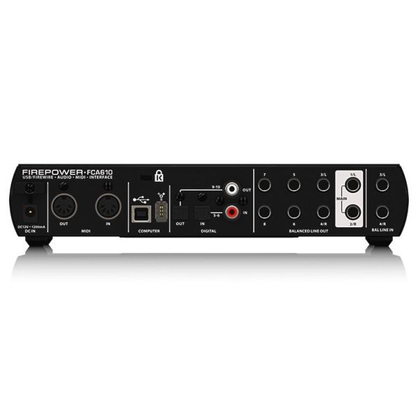 Звуковая карта Behringer FCA610 артикул 147235Si-1 фото 5