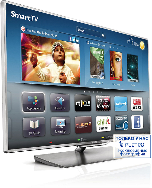 LED телевизор Philips 40PFL7007T/12 артикул 329834FV-1 фото 7