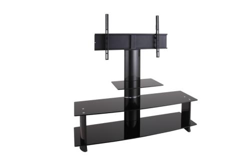 Подставка под ТВ и HI-FI Ultimate PX 1244N black alu артикул 041636Si-1