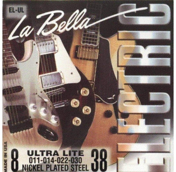 Струны для электрогитары La Bella EL-UL артикул 291440Si-1