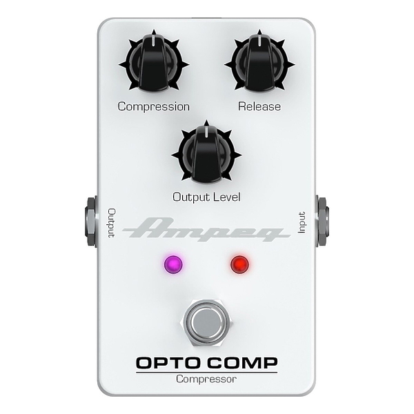 Педаль компрессор для бас-гитары Ampeg OPTO COMP Bass Compressor артикул 198028Si-1 фото 3
