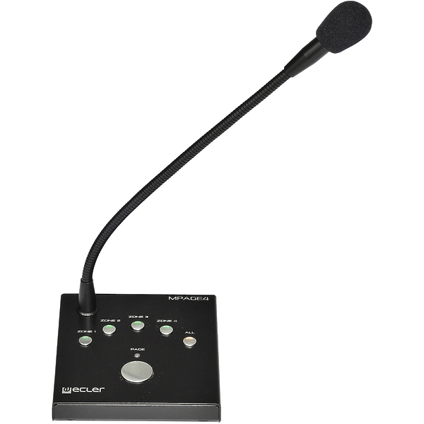 Пейджинговый микрофон Ecler MPAGE4 артикул 242120Si-1