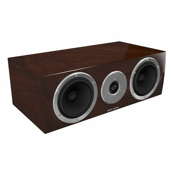 Акустика центрального канала Gato Audio FM-12 High Gloss Walnut артикул 167498Si-1