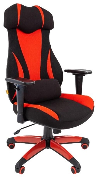 Кресло игровое Chairman game 14 00-07022220 Black/Red артикул 269944Si-1