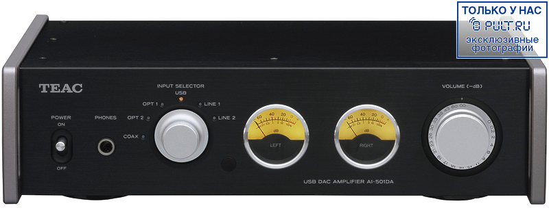 Стереоусилитель Teac AI-501DA black артикул 325017FV-1 фото 3