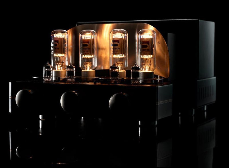 Ламповый усилитель Unison Research S9 black артикул 323190FV-1 фото 5