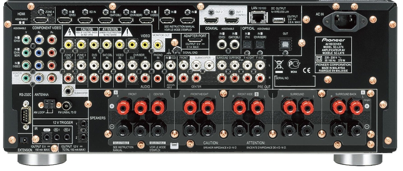 AV Ресивер Pioneer SC-LX86 артикул 382385FV-1 фото 3