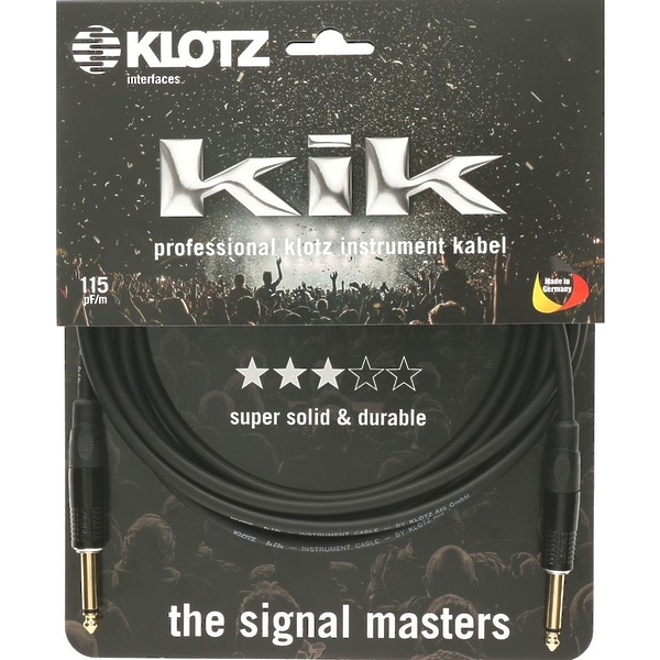Инструментальный кабель Klotz KIKKG9.0PPSW артикул 217147Si-1