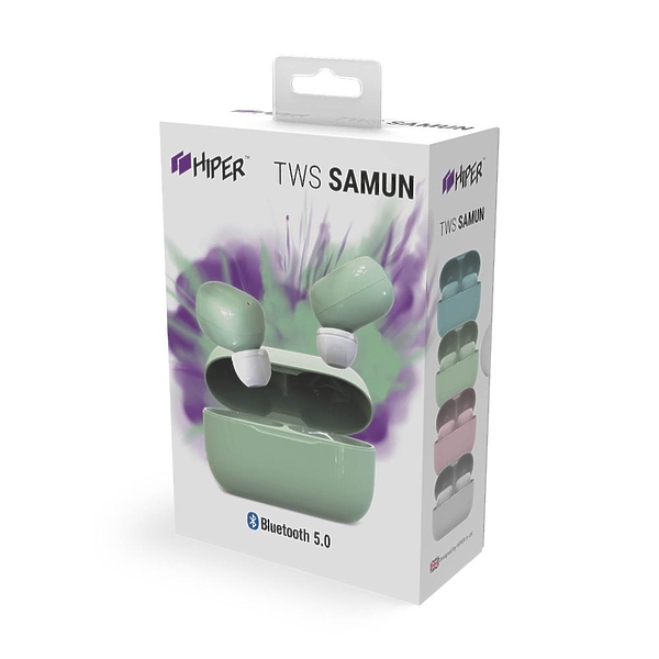 Наушники Hiper TWS SAMUN green артикул 263916Si-1 фото 3