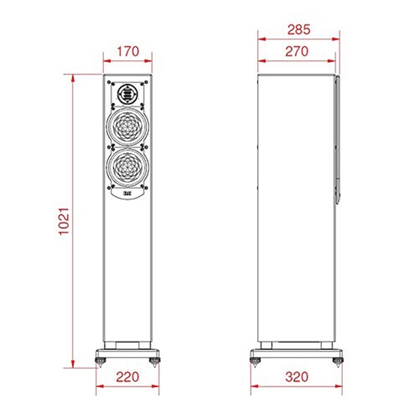 Напольная акустика Elac FS 247.3 high gloss black артикул 138612Si-1 фото 5