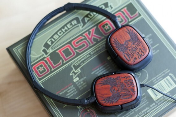 Наушники Fischer Audio Oldskool 33 1/3 артикул 121424Si-1 фото 4