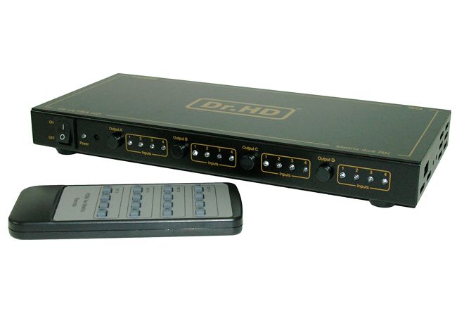 HDMI матрица Dr.HD 4x4 / Dr.HD MA 4x4 RK New артикул 143226Si-1