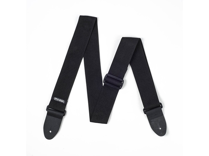 Ремень для гитары Dunlop D0701BK Poly Black артикул 279649Si-1