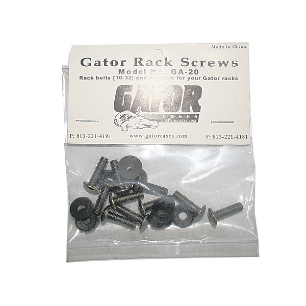 Комплект крепежа для рэковых кейсов GATOR GA-20 артикул 196609Si-1