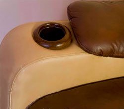 Кресло для домашнего кинотеатра Home Cinema Hall Подстаканник-Пепельница артикул 101551FV-1
