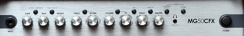 Комбо усилитель MARSHALL MG50CFX артикул 131420Si-1 фото 7
