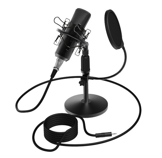 Микрофон Ritmix RDM-175 Black артикул 256107Si-1